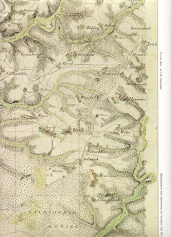 Tranchot-Karte 1817 Deesem