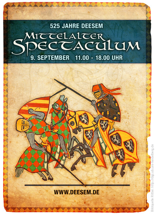 Banner Mittelalterfest Deesem 2012