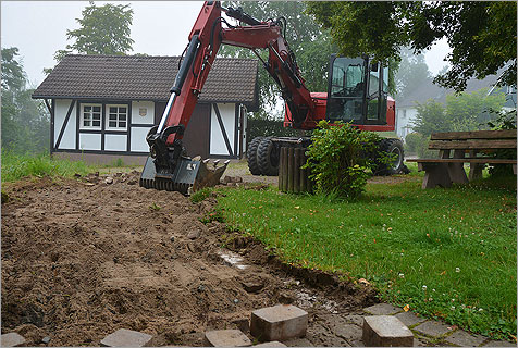 Dorfplatz Umgestaltung