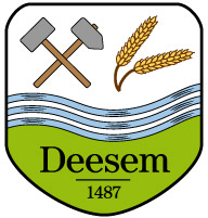 Das Dorfwappen von Deesem